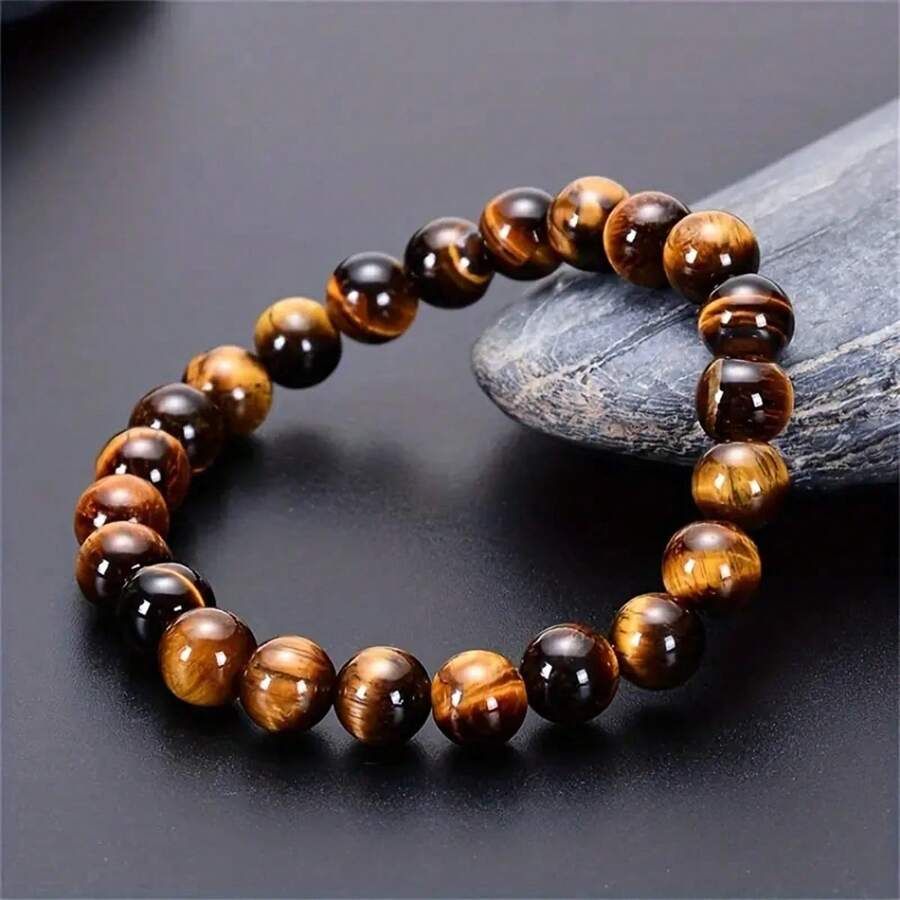 Tiger Eye Charged Bracelet