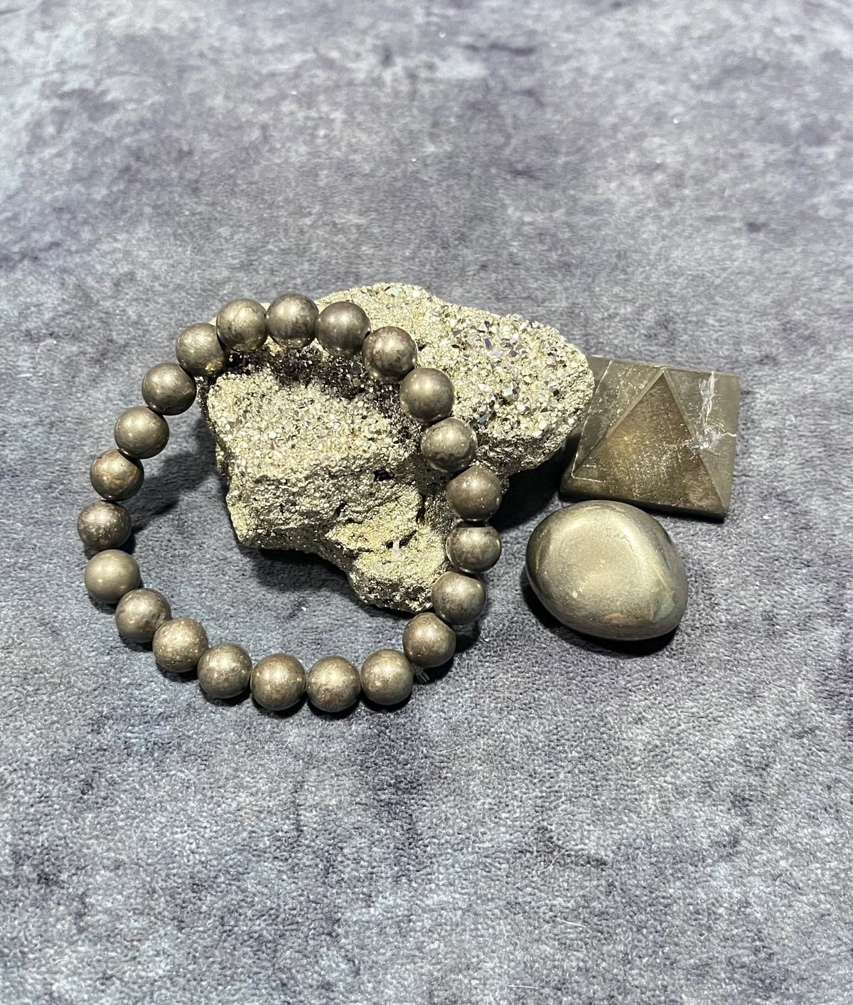 Pyrite Charged Bracelet